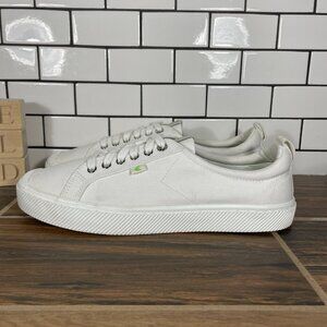 Cariuma OCA Low Shoes Mens Size 11.5 Off White Organic Canvas Casual Sneaker